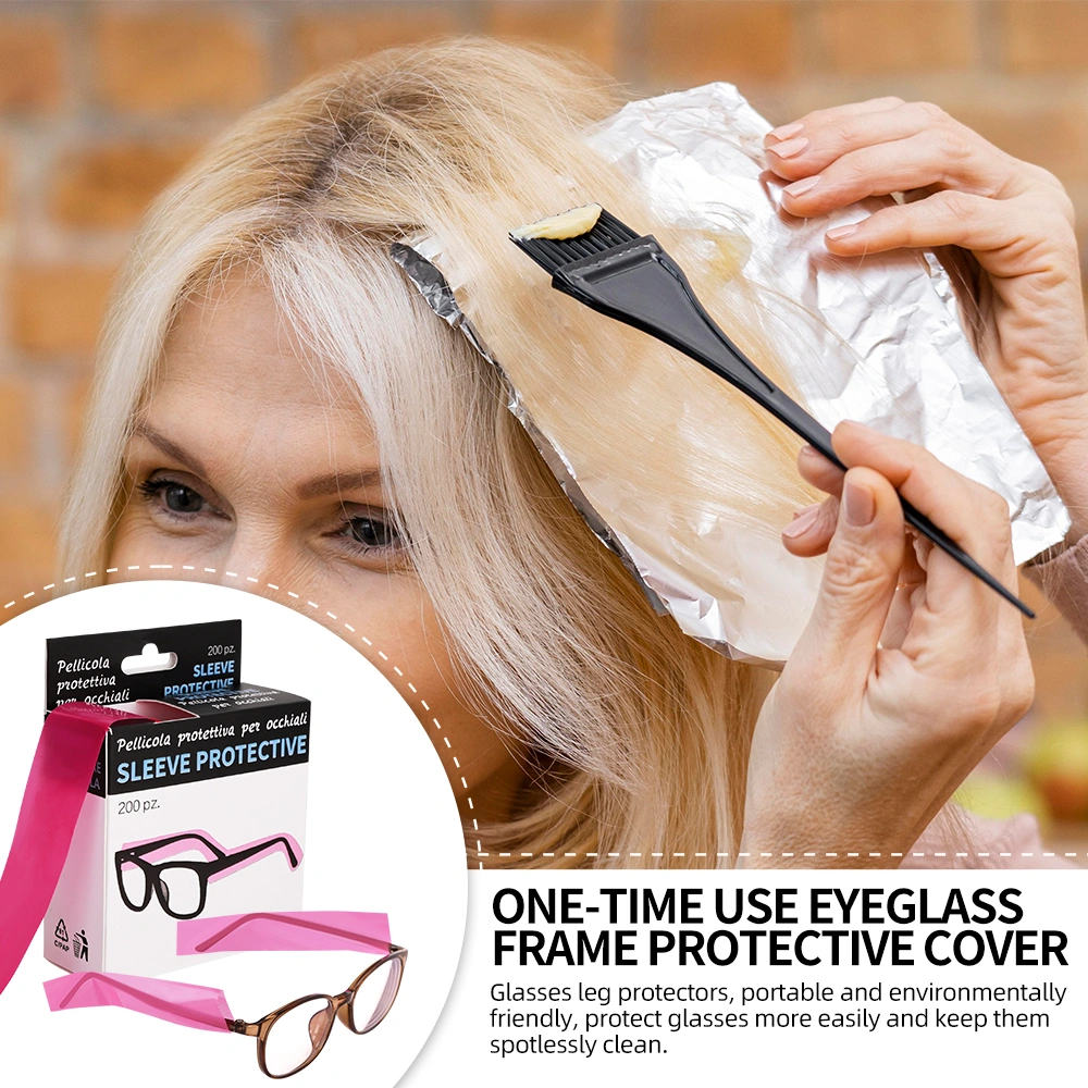 Hair salon eyeglass sleeves